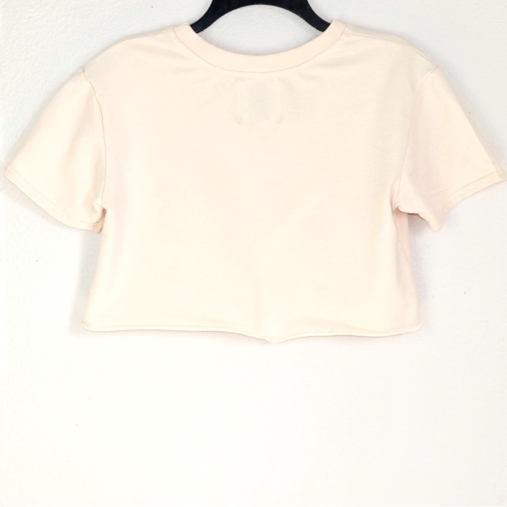 Refuge Athletics Melon Crop Top SZ S